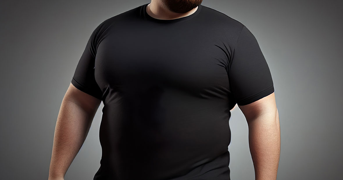 Les tee-shirts grande taille pour hommes